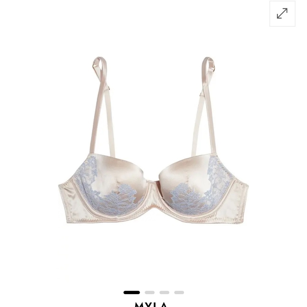 Myla Silk Balconette Bra Set